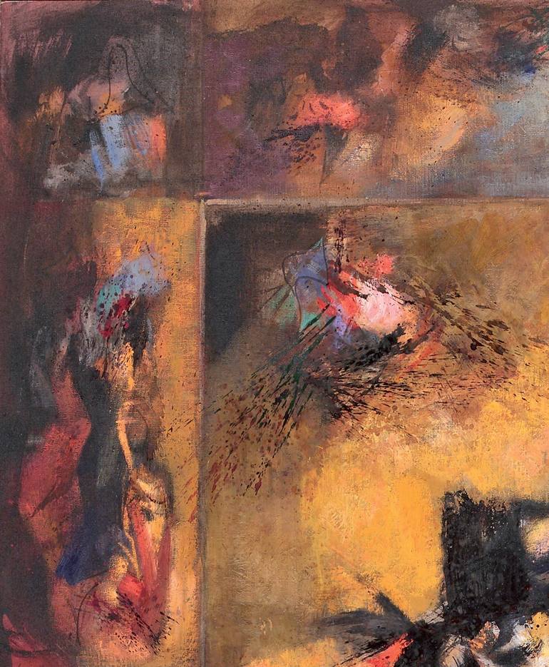 Original Abstract Painting by Ferdinando Ambrosino