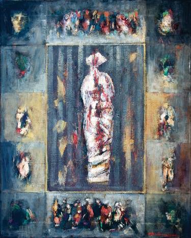 Original Abstract Expressionism Abstract Paintings by Ferdinando Ambrosino