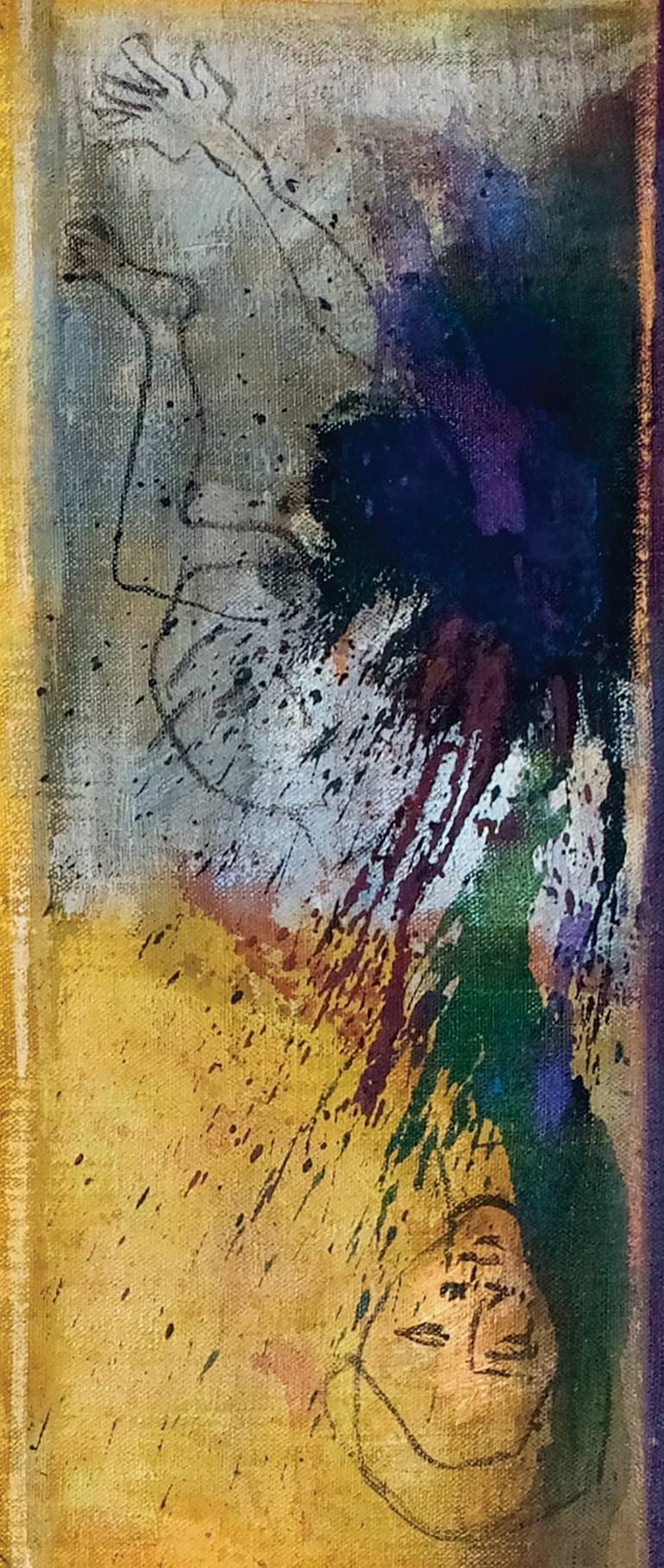 Original Abstract Expressionism Abstract Painting by Ferdinando Ambrosino