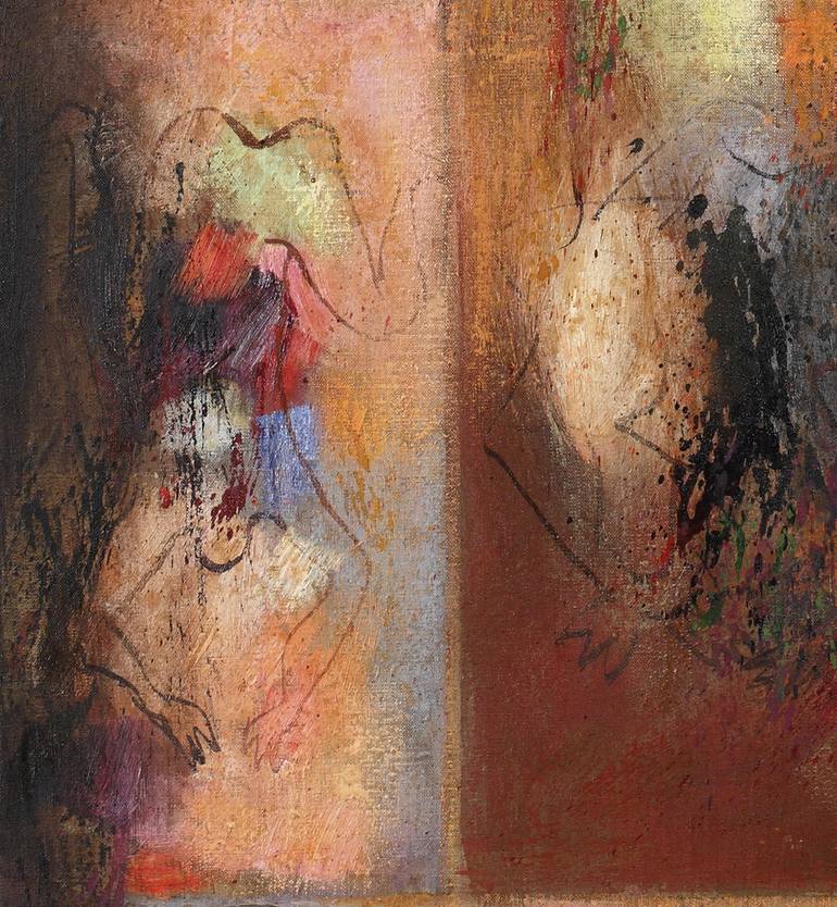 Original Abstract Expressionism Abstract Painting by Ferdinando Ambrosino