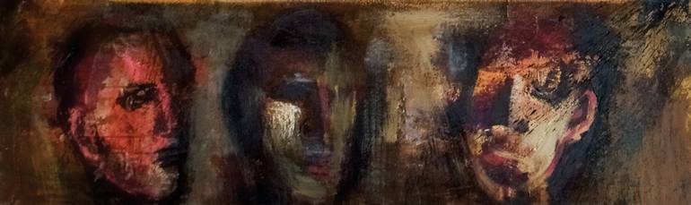 Original Abstract Expressionism Abstract Painting by Ferdinando Ambrosino