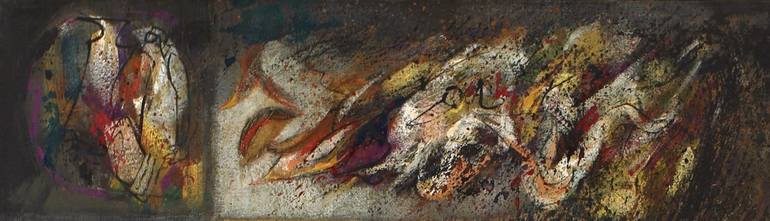 Original Abstract Expressionism Abstract Painting by Ferdinando Ambrosino