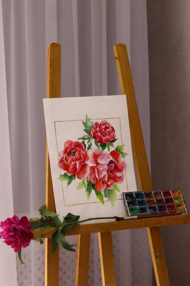 Original Floral Paintings by Anna Borshevskaya