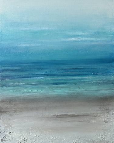 Original Abstract Expressionism Beach Paintings by Richmondhill Artistry