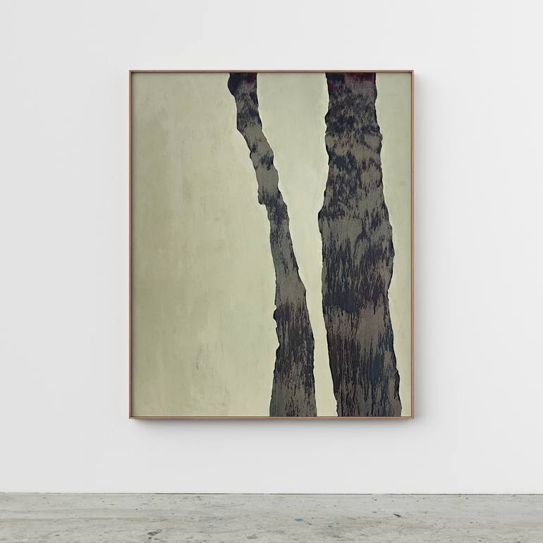 Original Conceptual Abstract Painting by Macherel Tristan