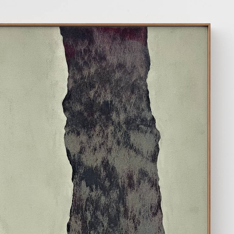 Original Conceptual Abstract Painting by Macherel Tristan