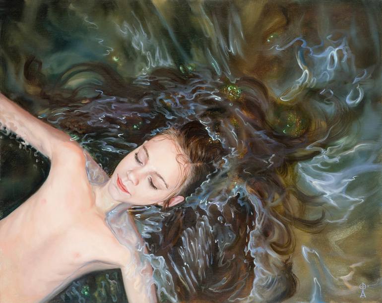 Original  Painting by alexandra da fonseca