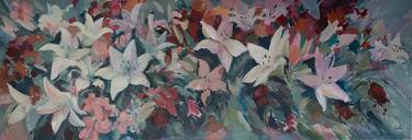 Original Floral Painting by Rufina Mussina