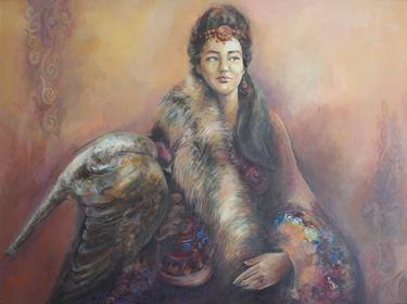 Original Women Painting by Rufina Mussina