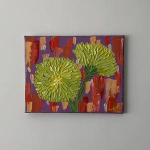 the pom pom flowers