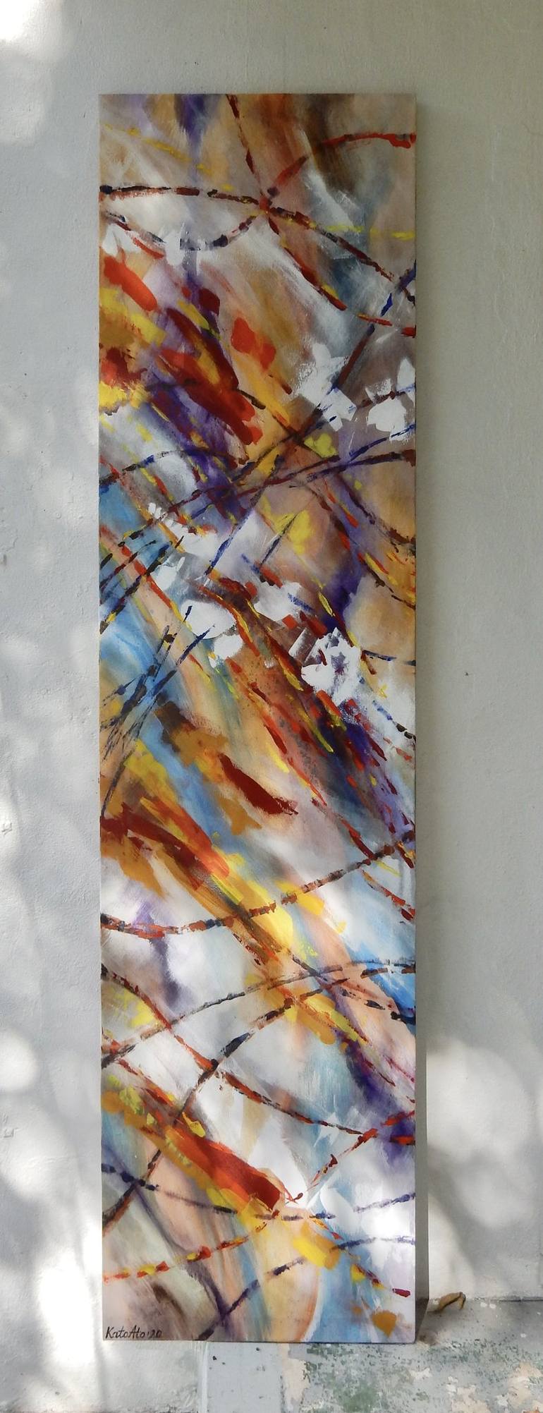Original Abstract Painting by Katerina Ato