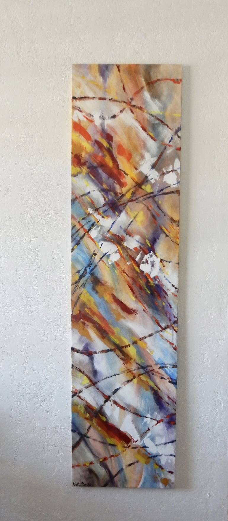 Original Abstract Painting by Katerina Ato