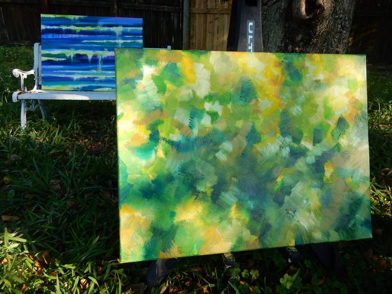 Original Abstract Painting by Katerina Ato