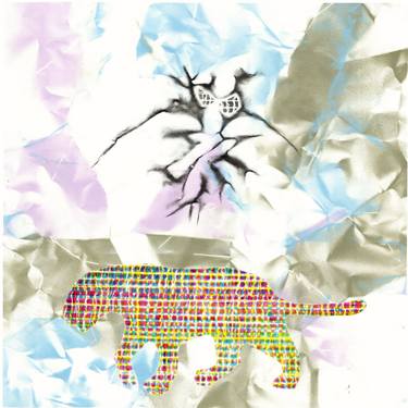 Original Abstract Painting by Giorgio Binda