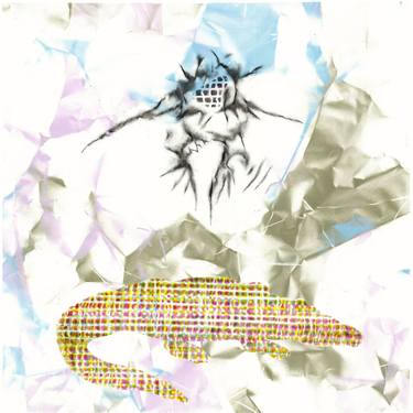 Original Abstract Painting by Giorgio Binda