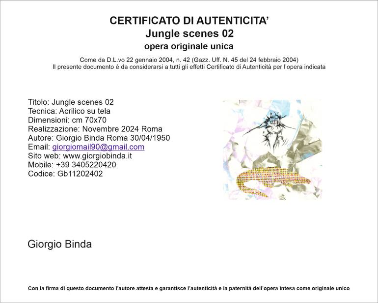 Original Contemporary Abstract Painting by Giorgio Binda