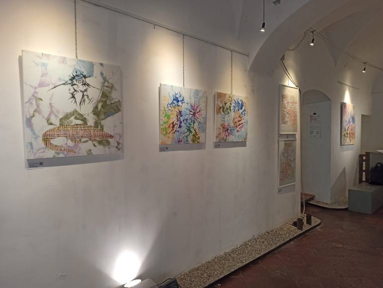 Original Abstract Painting by Giorgio Binda