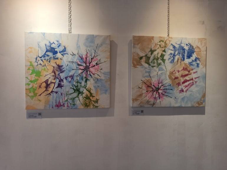 Original Abstract Painting by Giorgio Binda