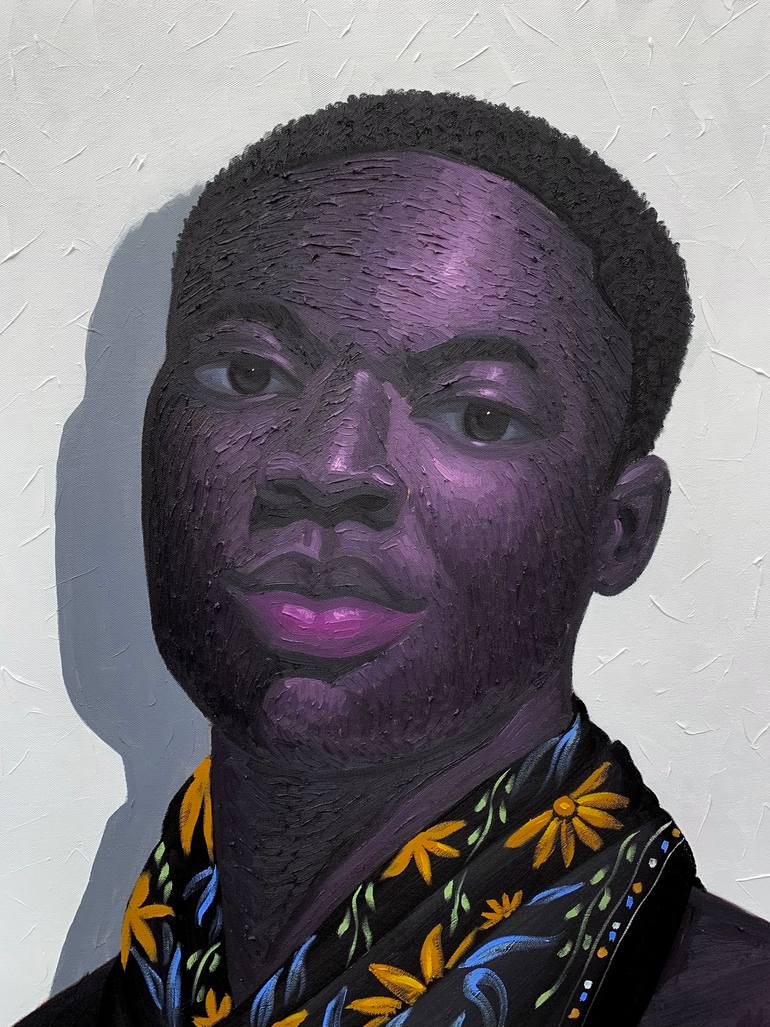Original Contemporary Time Painting by Elijah  Olanase 