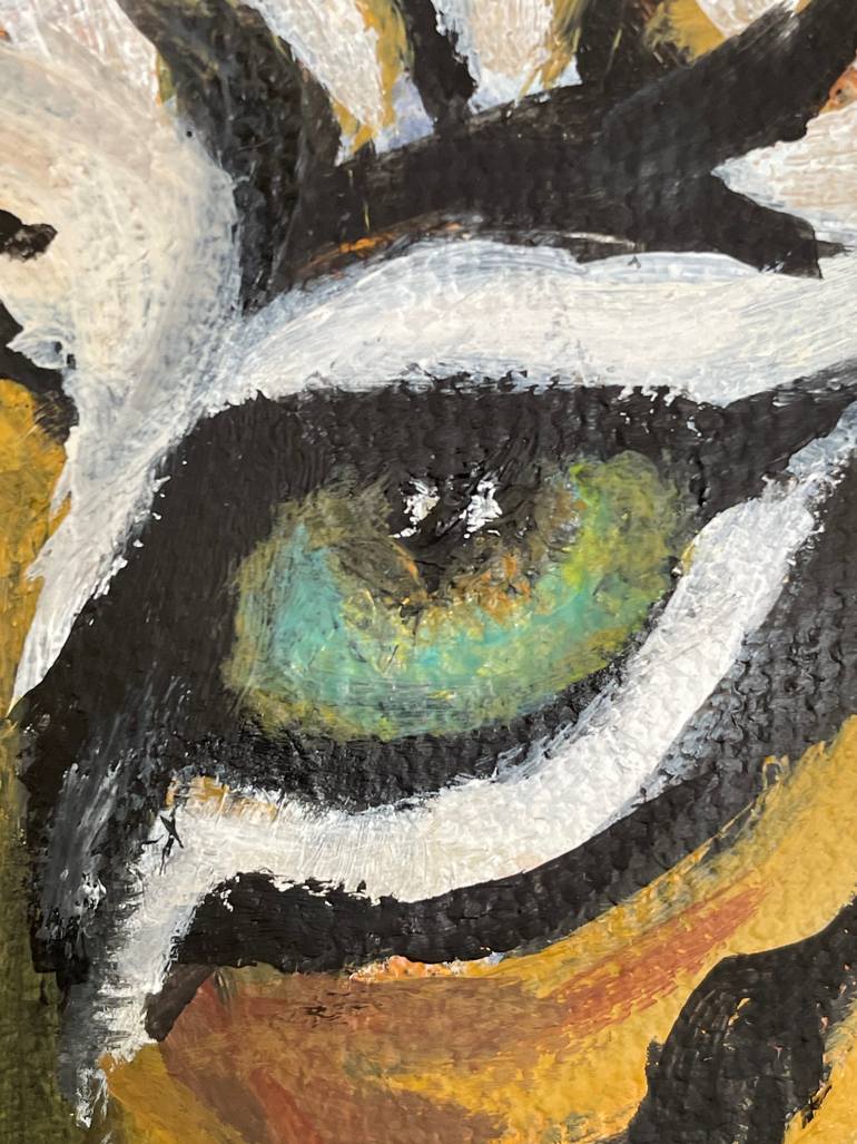 Original Expressionism Animal Painting by Enrica Badas