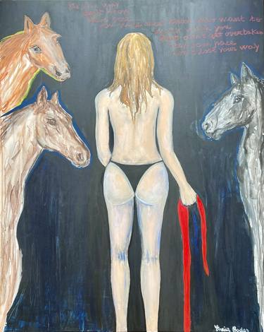 Original Expressionism Body Paintings by Enrica Badas