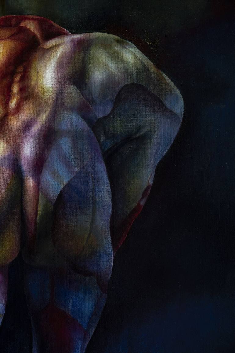 Original Figurative Nude Painting by Natalia Pravda