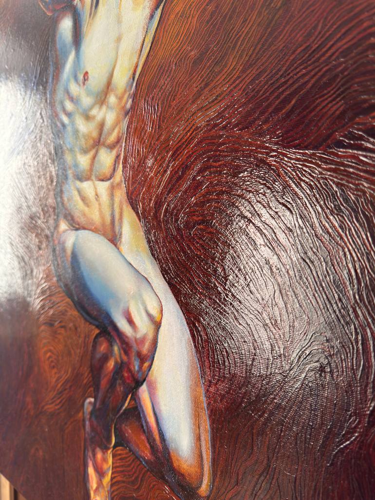 Original Figurative Nude Painting by Natalia Pravda