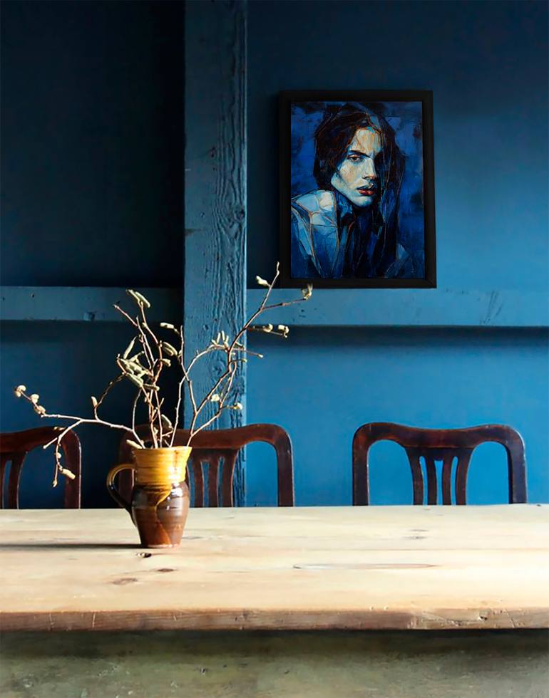 Original Contemporary Men Painting by Natalia Pravda