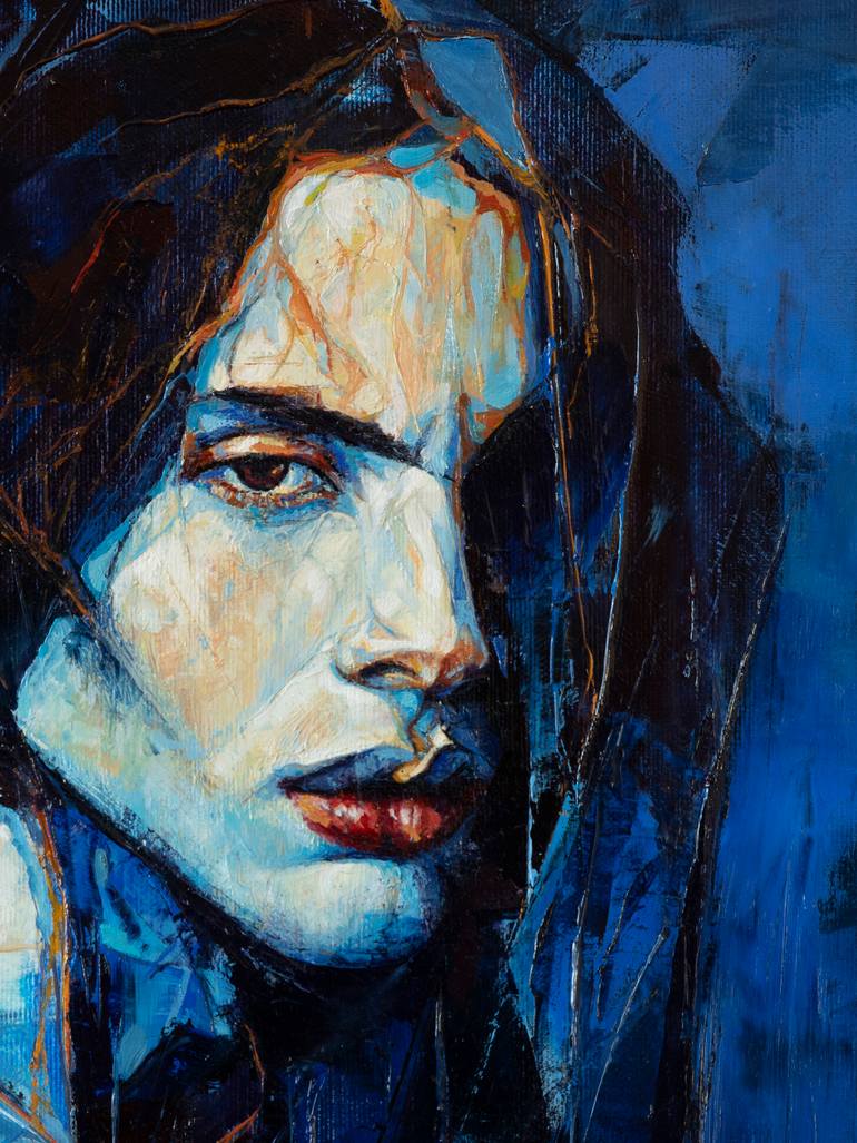 Original Contemporary Men Painting by Natalia Pravda