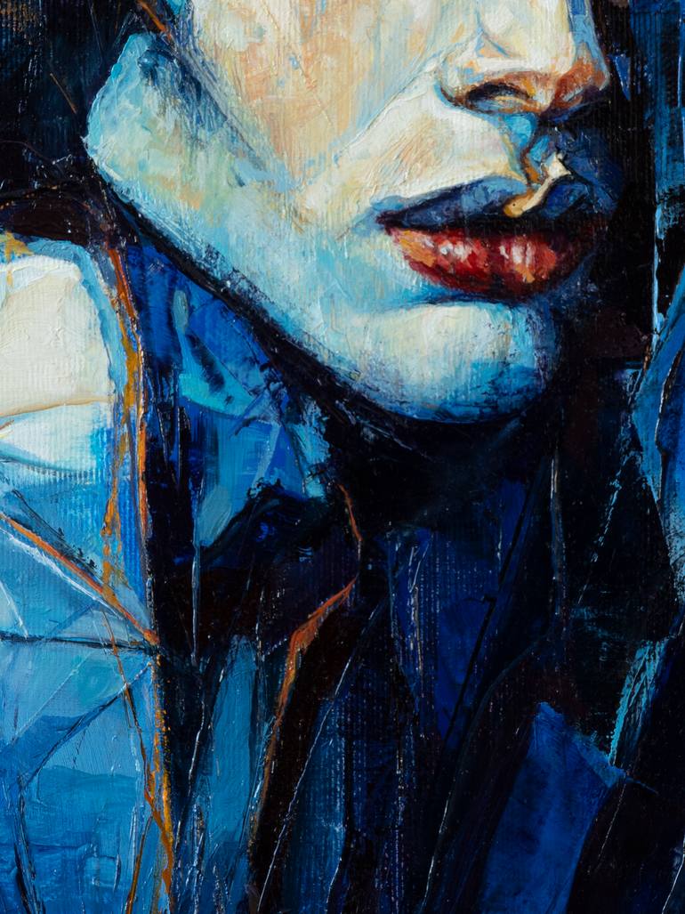 Original Contemporary Men Painting by Natalia Pravda