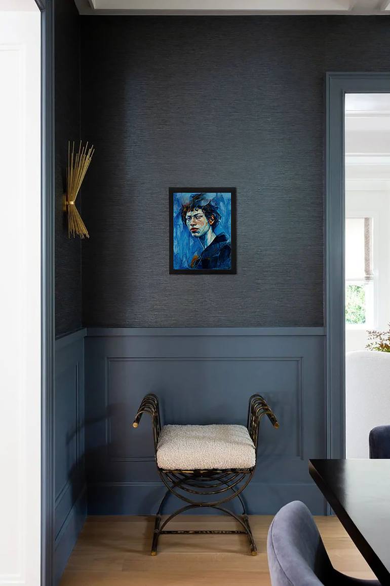 Original Contemporary Men Painting by Natalia Pravda