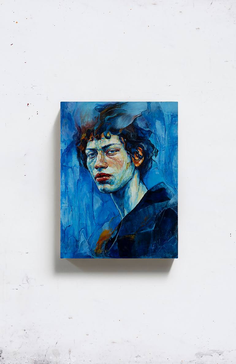 Original Contemporary Men Painting by Natalia Pravda