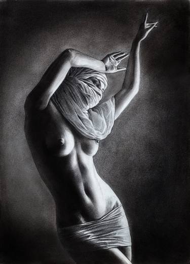 Print of Figurative Erotic Drawings by Natalia Pravda