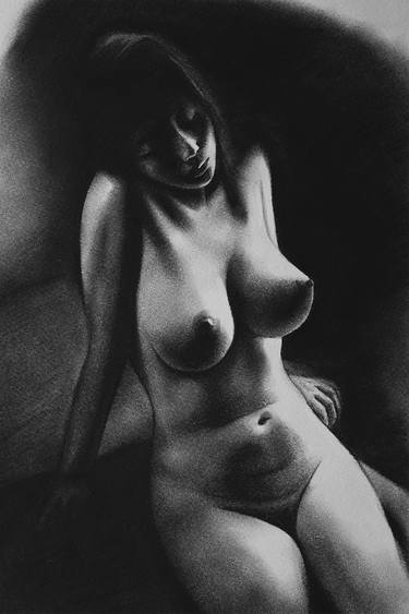 Print of Realism Body Drawings by Natalia Pravda