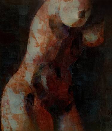 Original Conceptual Nude Paintings by Natalia Pravda