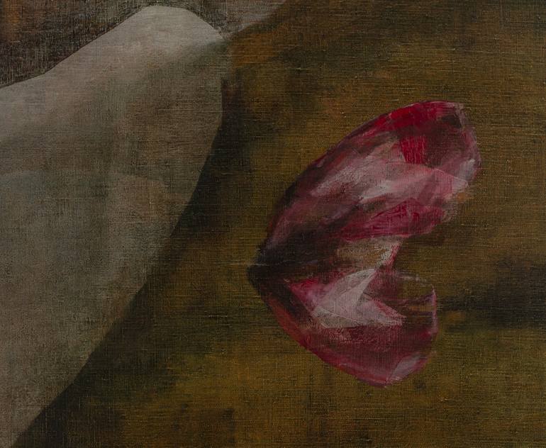 Original Abstract Expressionism Erotic Painting by Natalia Pravda