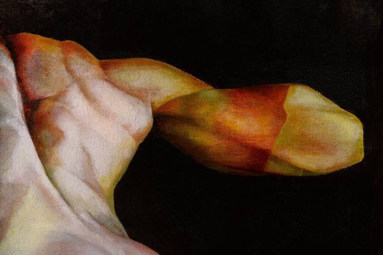 Original Conceptual Nude Painting by Natalia Pravda
