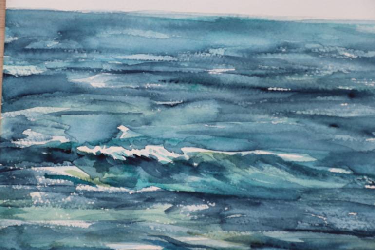 Original Other Beach Painting by Liudmila Sikorskiy