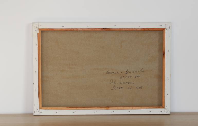 Original Expressionism Beach Painting by Liudmila Sikorskiy