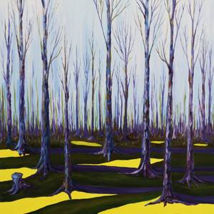 Dawn. Original oil painting.