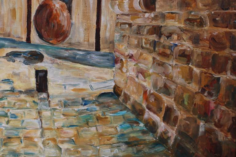 Original Impressionism Cities Painting by Liudmila Sikorskiy