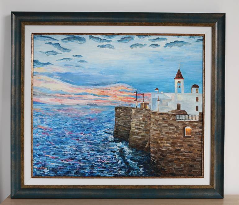 Original Impressionism Landscape Painting by Liudmila Sikorskiy