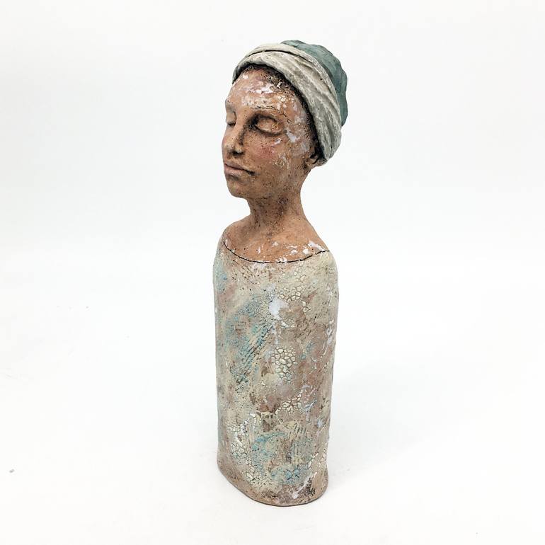Original Contemporary People Sculpture by Mary Kinzel Means