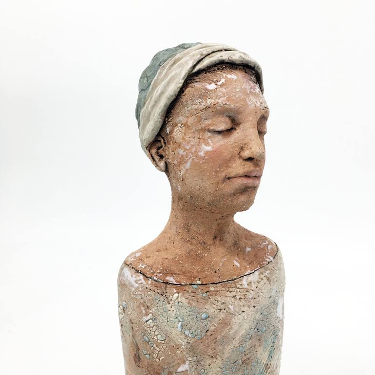 Original Contemporary People Sculpture by Mary Kinzel Means