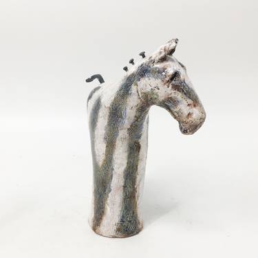 Original Figurative Horse Sculpture by Mary Kinzel Means