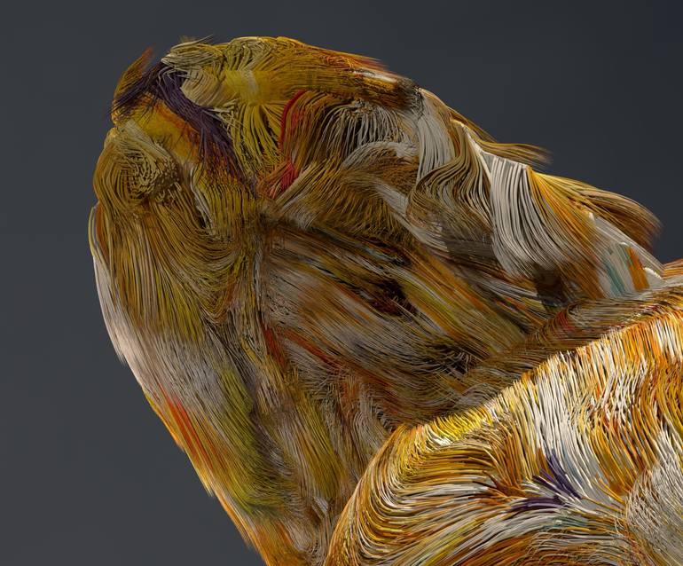 Original Digital Art Animal Digital by Timothy Mcgill