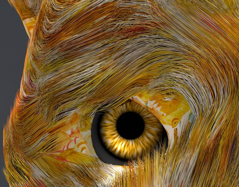 Original Digital Art Animal Digital by Timothy Mcgill