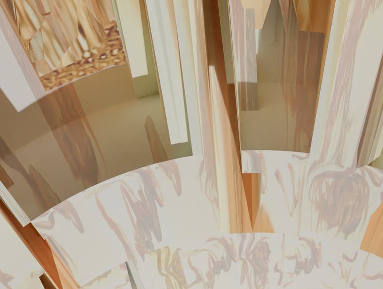 Original Art Deco Abstract Digital by Timothy Mcgill