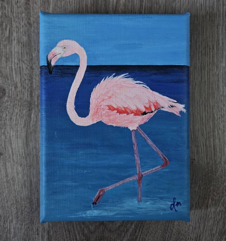 Original Animal Painting by Denise Martens