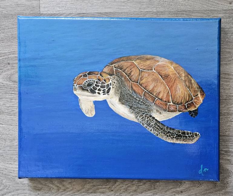 Original Realism Animal Painting by Denise Martens